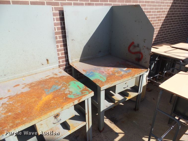 image for item HF9617 (2) steel welding booths