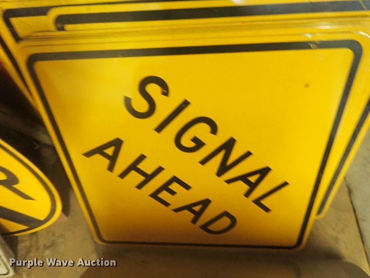 image for item HK9993 Approximately 50 street signs