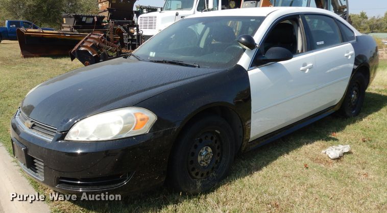 image for item HN9367 2010 Chevrolet Impala Police Cruiser
