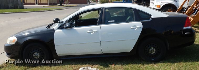 image for item HN9367 2010 Chevrolet Impala Police Cruiser