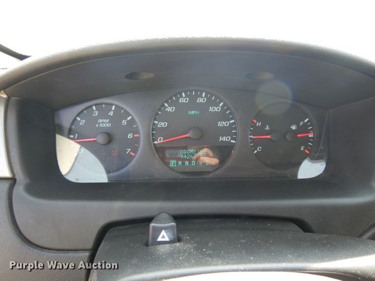 image for item HN9367 2010 Chevrolet Impala Police Cruiser