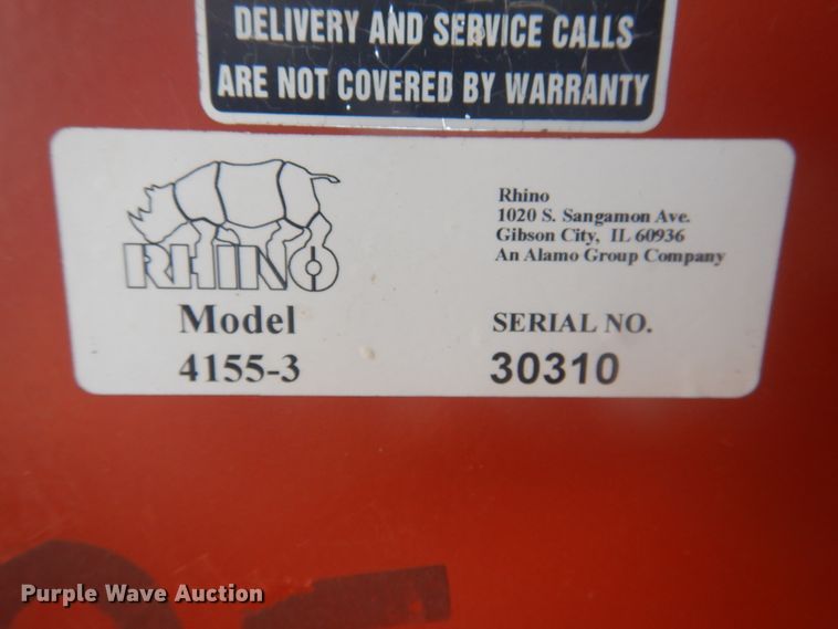 image for item HO9231 Rhino 4155-3 batwing rotary mower