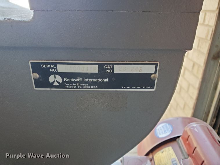 image for item HO9725 Rockwell 14 bandsaw