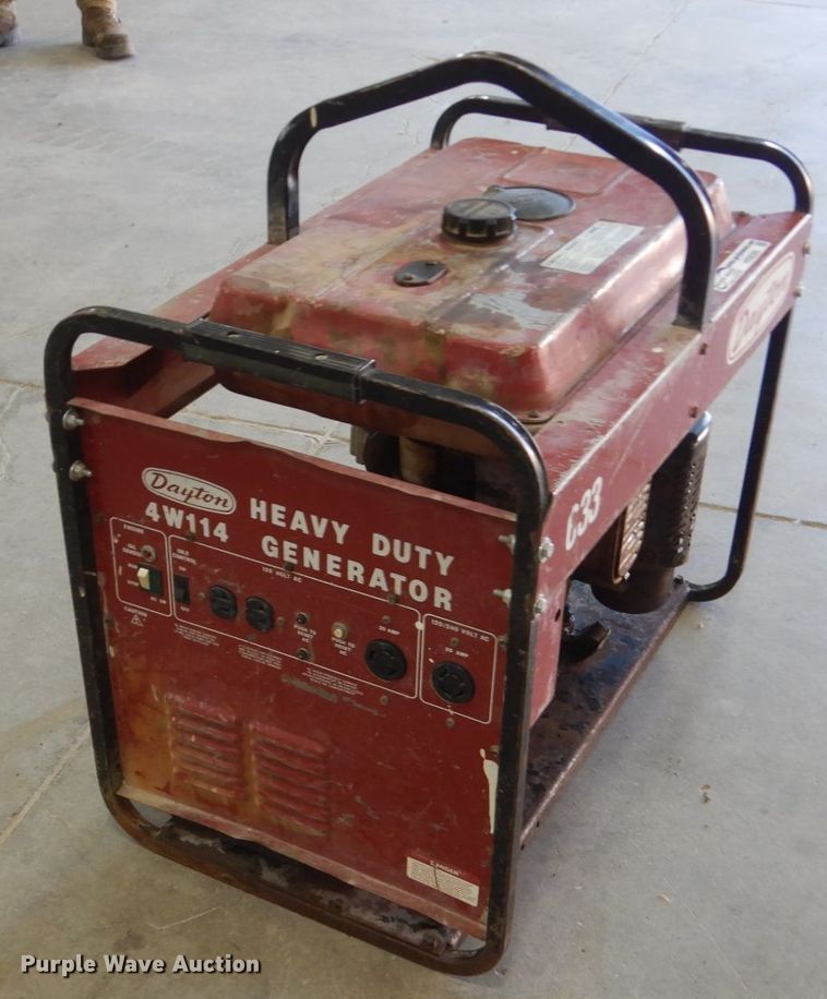 image for item HS9285 Dayton 4W114 generator