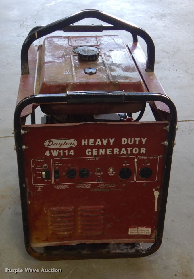 image for item HS9285 Dayton 4W114 generator