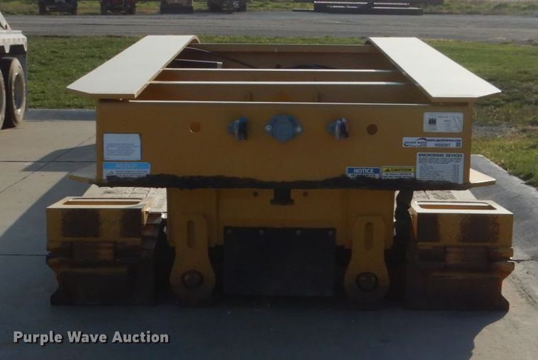 image for item HS9287 2017 Trail King TK70HDG lowboy equipment trailer