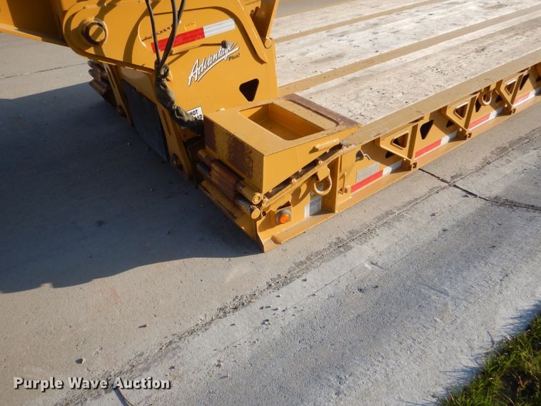 image for item HS9287 2017 Trail King TK70HDG lowboy equipment trailer