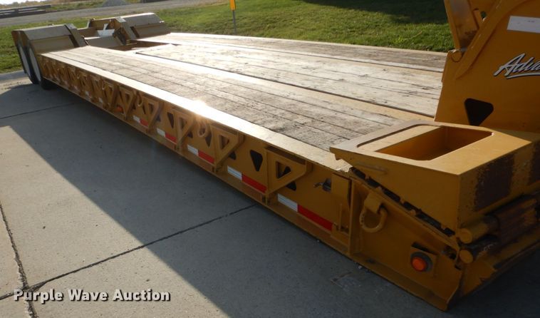 image for item HS9287 2017 Trail King TK70HDG lowboy equipment trailer