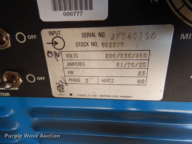 image for item HS9290 Miller wire welder