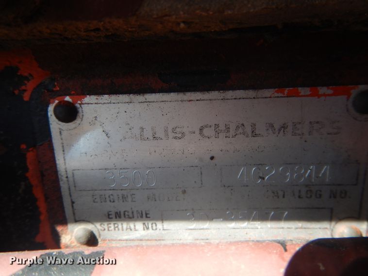 image for item DG4610 1977 Allis Chalmers 7060  tractor