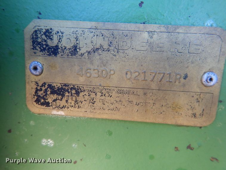 image for item DG4617 1976 John Deere 4630  tractor