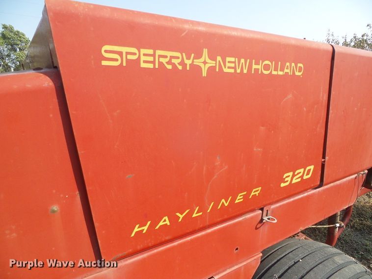 image for item DG8304 New Holland 320  small square baler