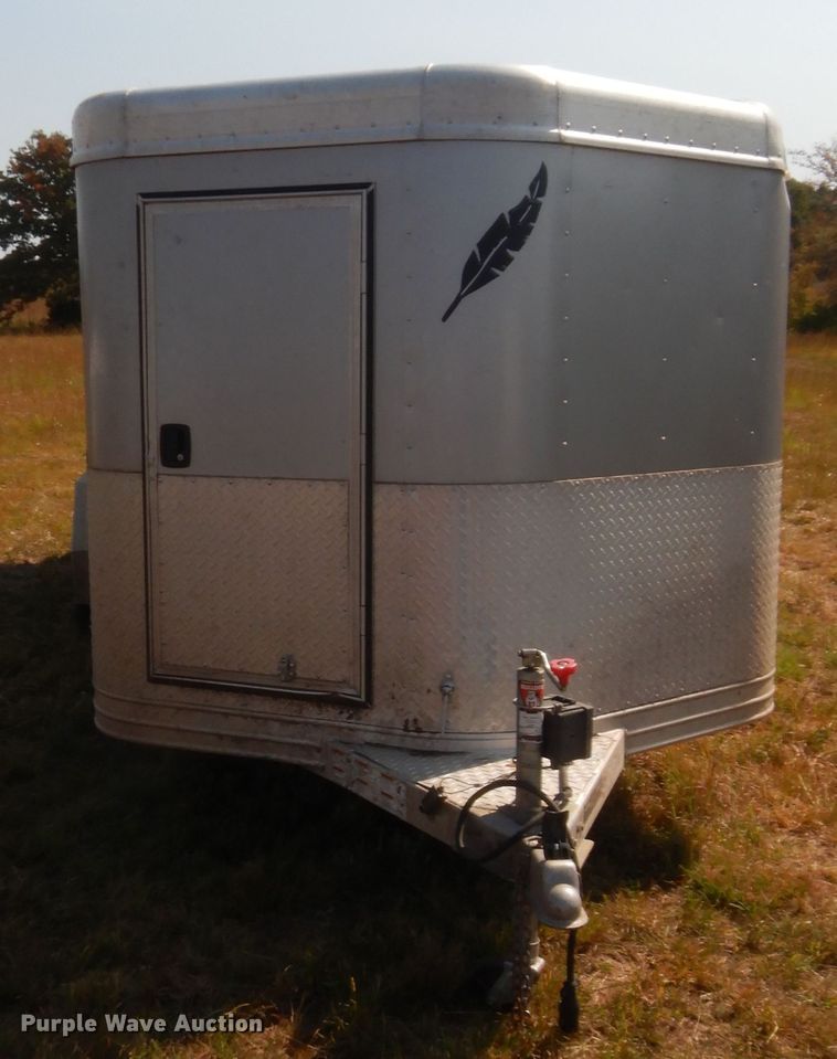 image for item DJ2042 2018 Featherlite 8107-6716-STD livestock trailer