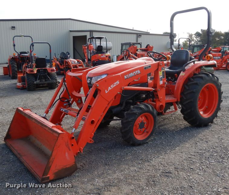 image for item DJ6609 2017 Kubota L3901D  MFWD tractor