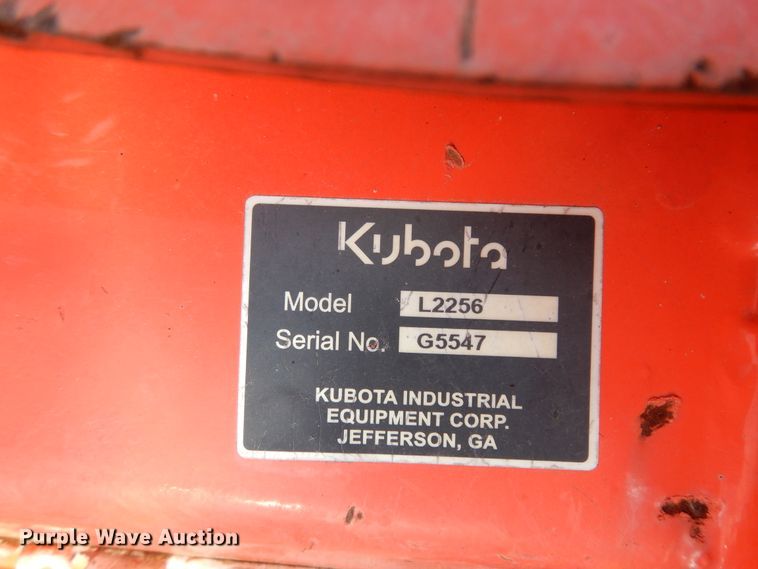 image for item DJ6609 2017 Kubota L3901D  MFWD tractor