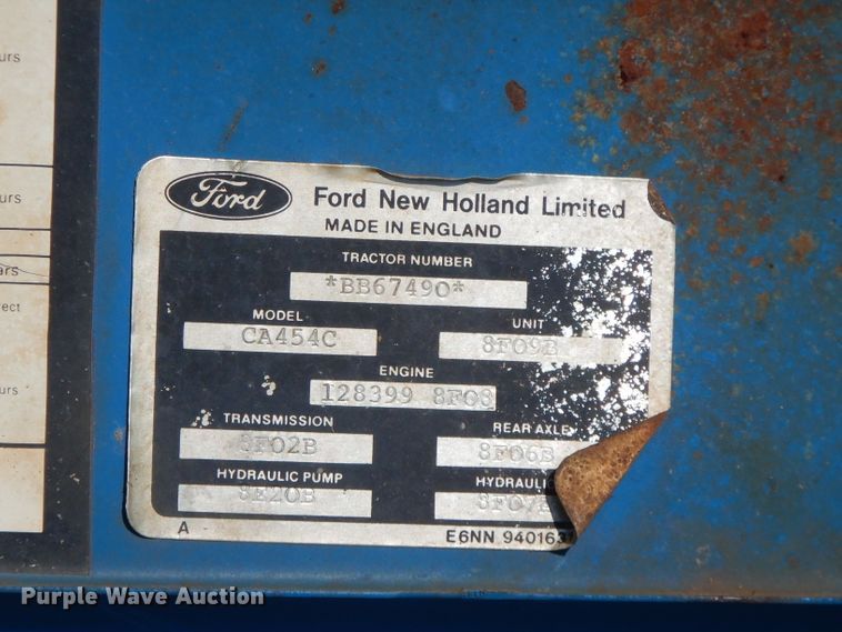 image for item FR9107 Ford 3910  tractor