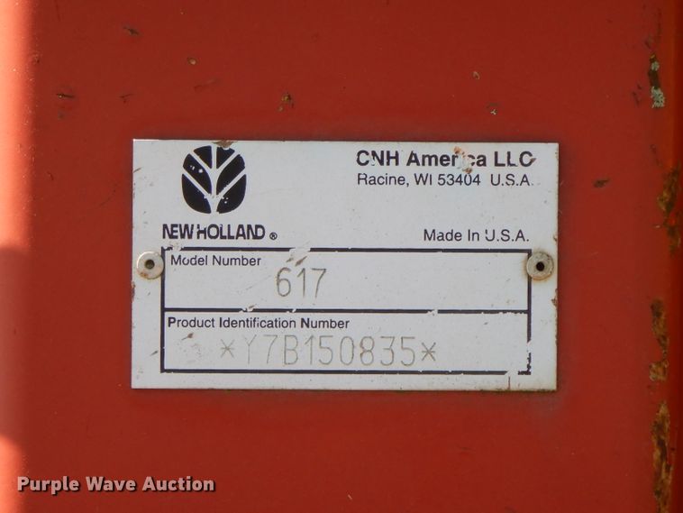 image for item FR9110 New Holland 617 disc mower