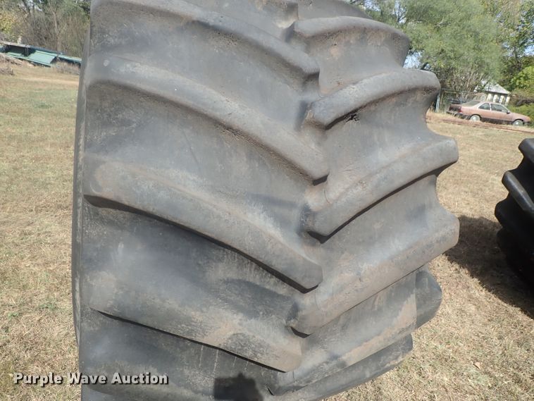 image for item GN9074 (2) 1250/42-32 tires and wheels