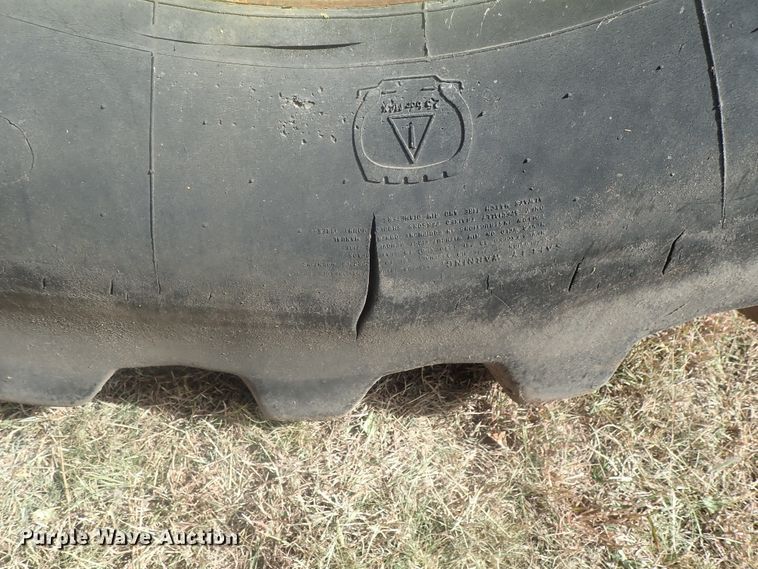 image for item GN9074 (2) 1250/42-32 tires and wheels