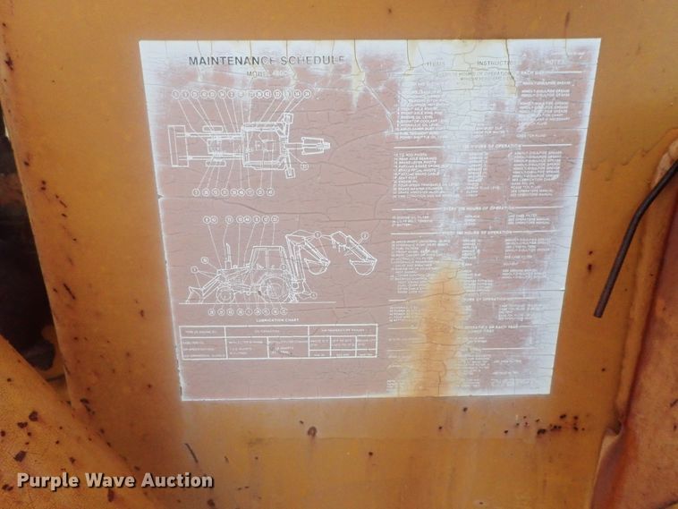 image for item GN9155 Case 480D  industrial tractor