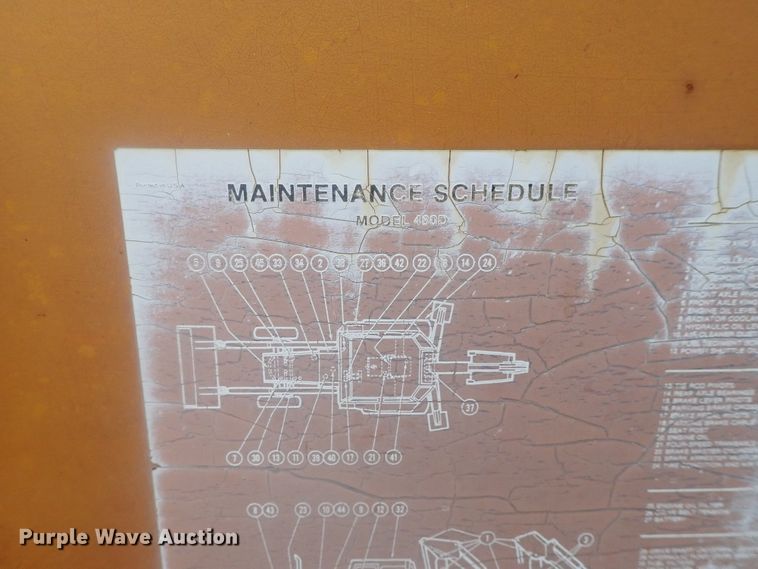 image for item GN9155 Case 480D  industrial tractor