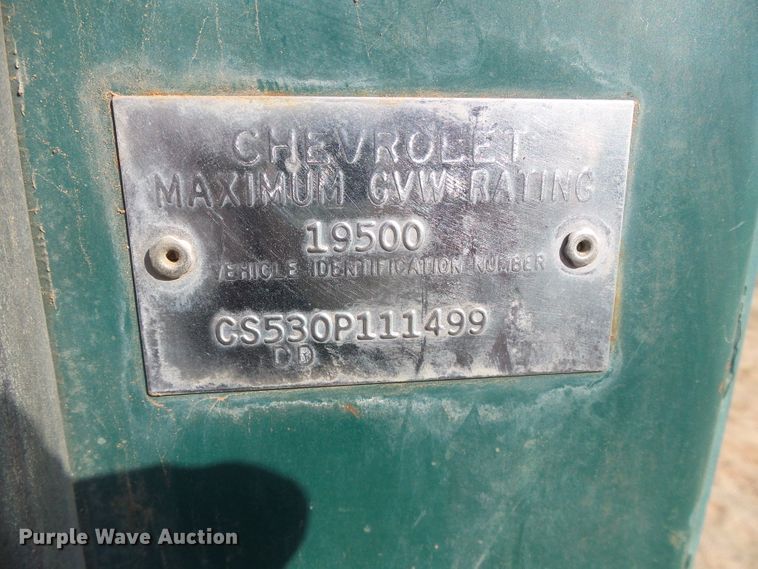 image for item GR9279 Chevrolet C50  grain truck