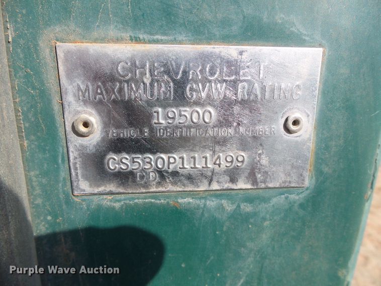 image for item GR9279 Chevrolet C50  grain truck