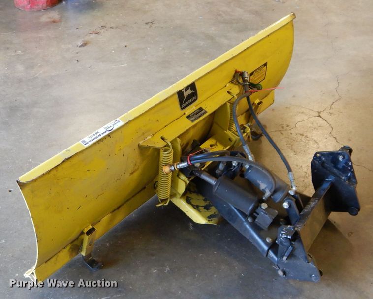 John Deere snow plow in Shawnee, KS Item HF9031 sold Purple Wave