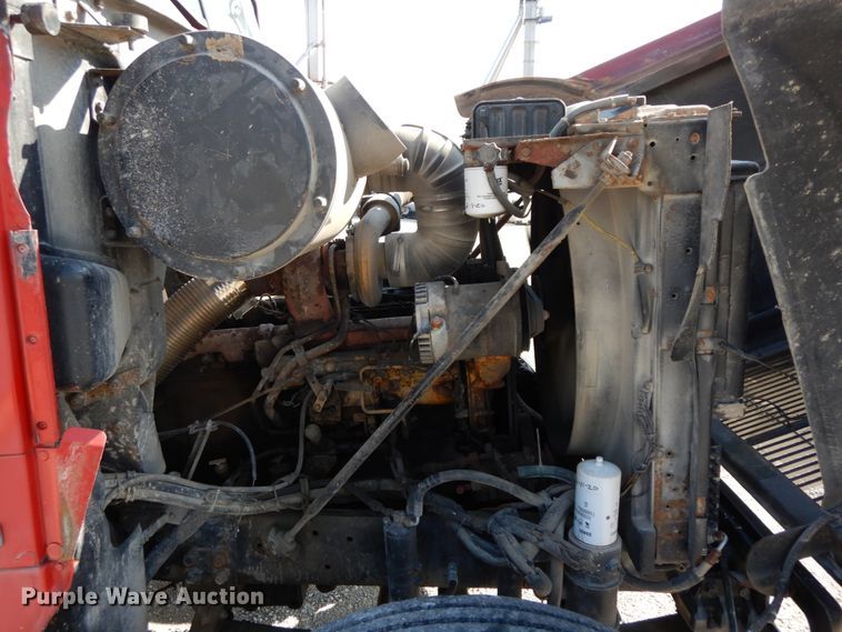 image for item HJ9735 1987 White WCM  fertilizer delivery truck