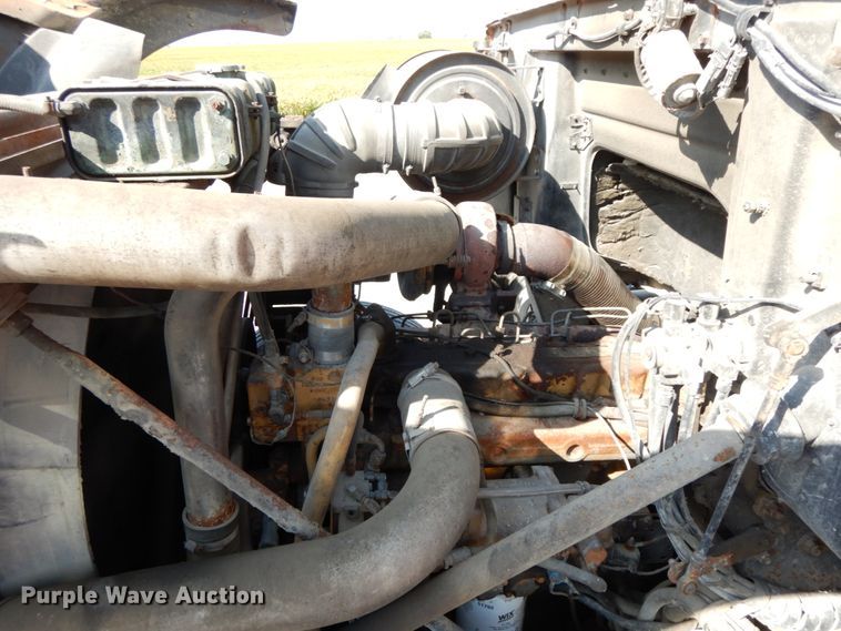 image for item HJ9735 1987 White WCM  fertilizer delivery truck