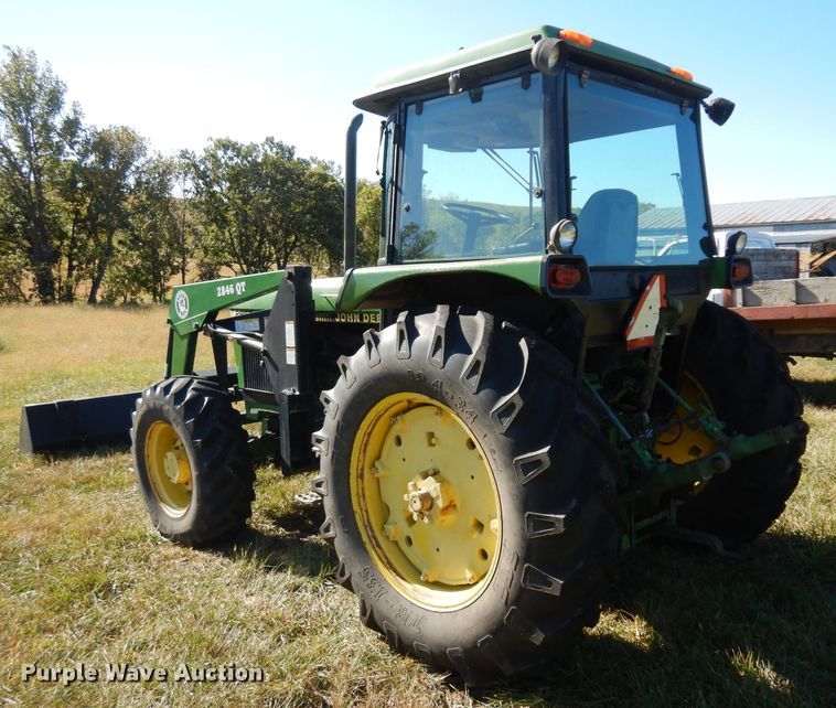 image for item HN9306 1988 John Deere 2955  MFWD tractor