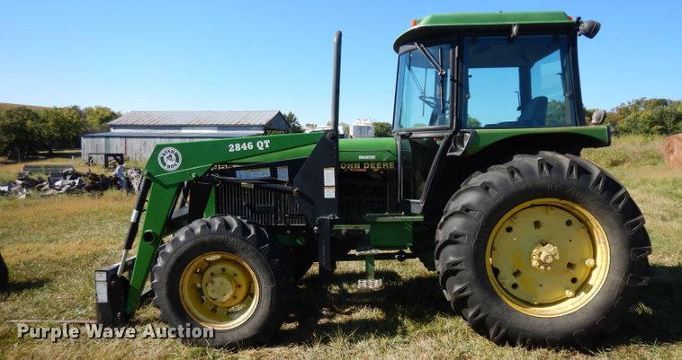 image for item HN9306 1988 John Deere 2955  MFWD tractor