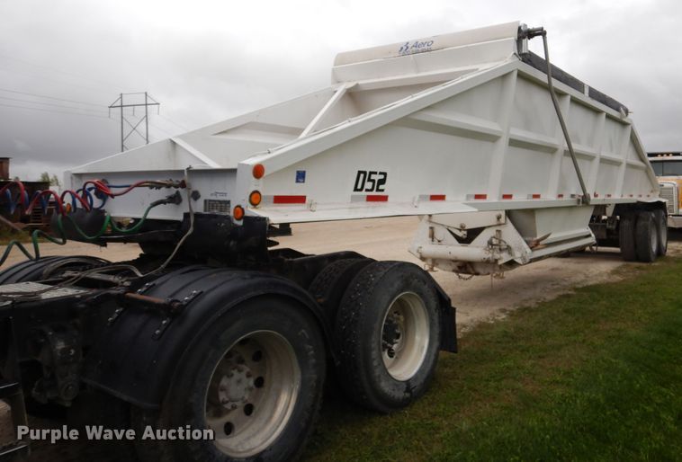 image for item AF9951 1998 Corn Belt S-4202-W bottom dump trailer