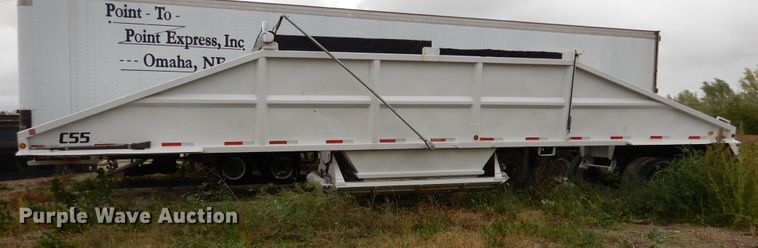 image for item AF9952 1998 Corn Belt S4202-W bottom dump trailer