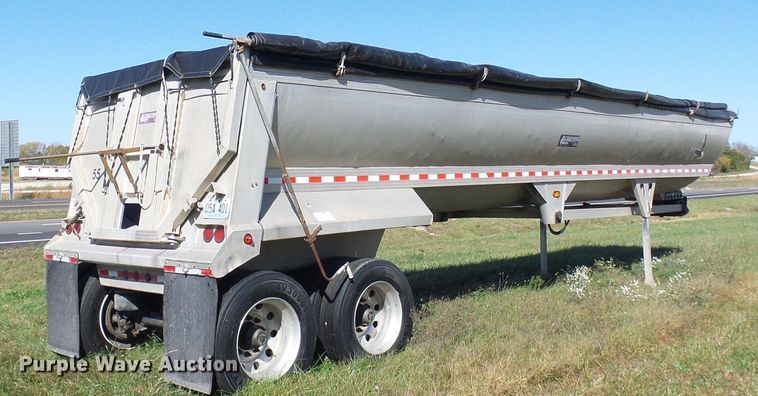 image for item DC2961 2008 Everlite end dump trailer