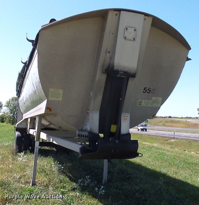 image for item DC2961 2008 Everlite end dump trailer