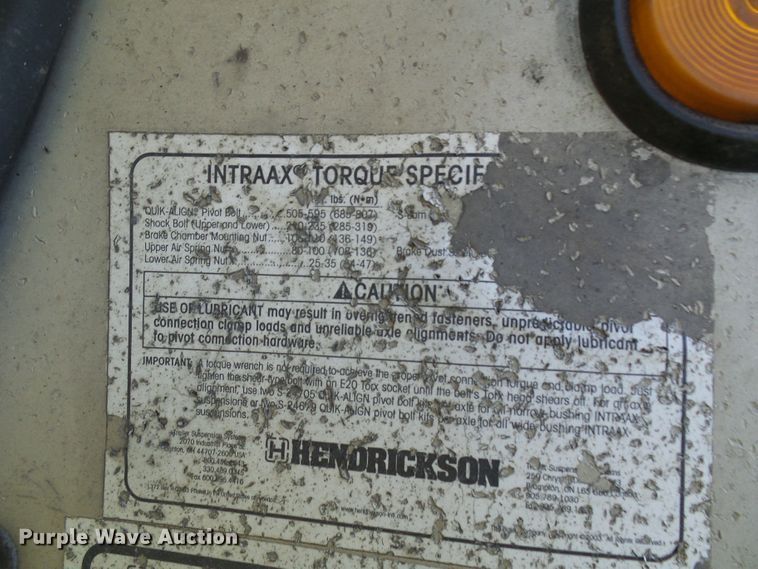 image for item DC2961 2008 Everlite end dump trailer