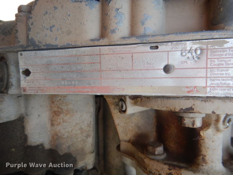 image for item DG4607 1989 Freightliner FLC112  semi truck