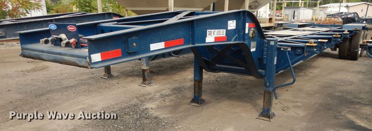 image for item DH0086 2019 Cheetah Chassis Sandmaster chassis trailer