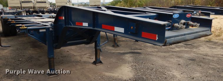 image for item DH0086 2019 Cheetah Chassis Sandmaster chassis trailer