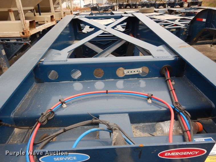 image for item DH0086 2019 Cheetah Chassis Sandmaster chassis trailer