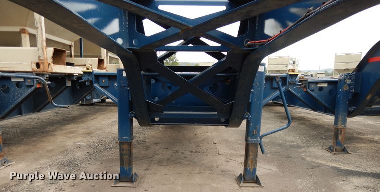 image for item DH0086 2019 Cheetah Chassis Sandmaster chassis trailer