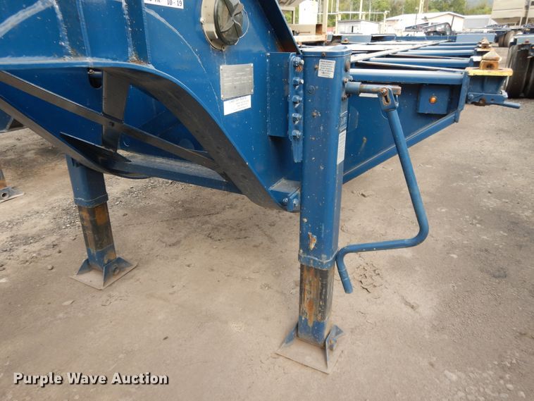 image for item DH0086 2019 Cheetah Chassis Sandmaster chassis trailer