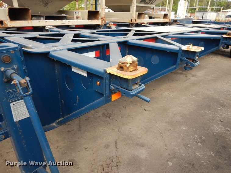 image for item DH0086 2019 Cheetah Chassis Sandmaster chassis trailer