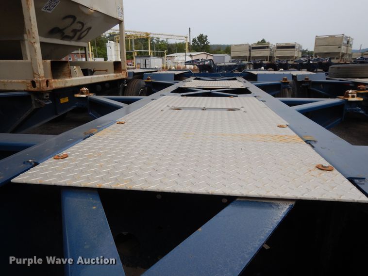 image for item DH0086 2019 Cheetah Chassis Sandmaster chassis trailer