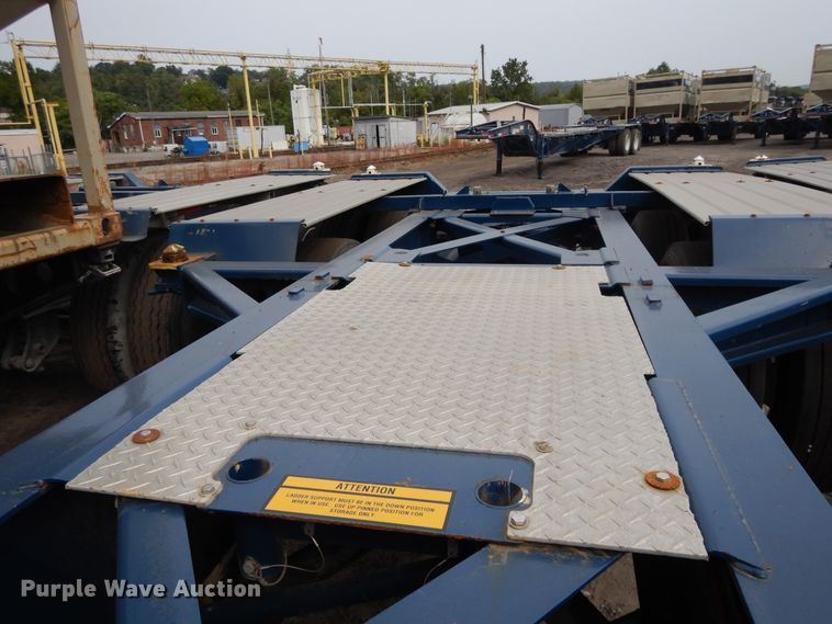 image for item DH0086 2019 Cheetah Chassis Sandmaster chassis trailer