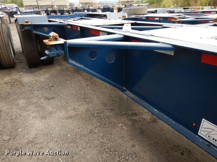 image for item DH0086 2019 Cheetah Chassis Sandmaster chassis trailer