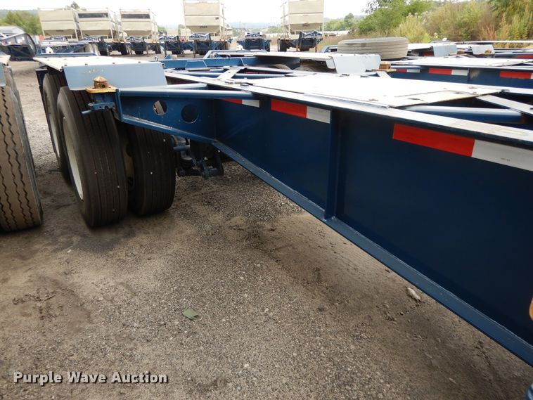 image for item DH0086 2019 Cheetah Chassis Sandmaster chassis trailer
