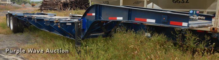 image for item DH0087 2019 Cheetah Chassis Sandmaster chassis trailer