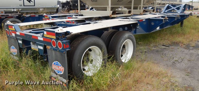 image for item DH0087 2019 Cheetah Chassis Sandmaster chassis trailer